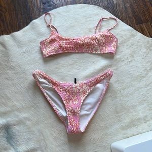 Triangl swimsuit!! Floral pattern super cute